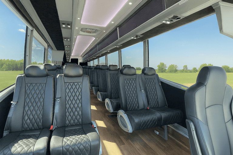 coach bus in Santa Monica