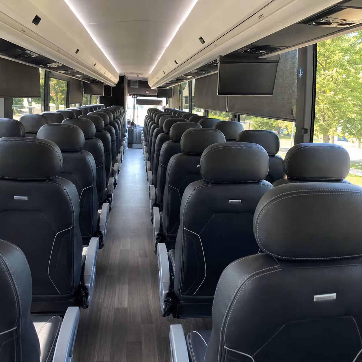 charter bus rentals across santa monica and california