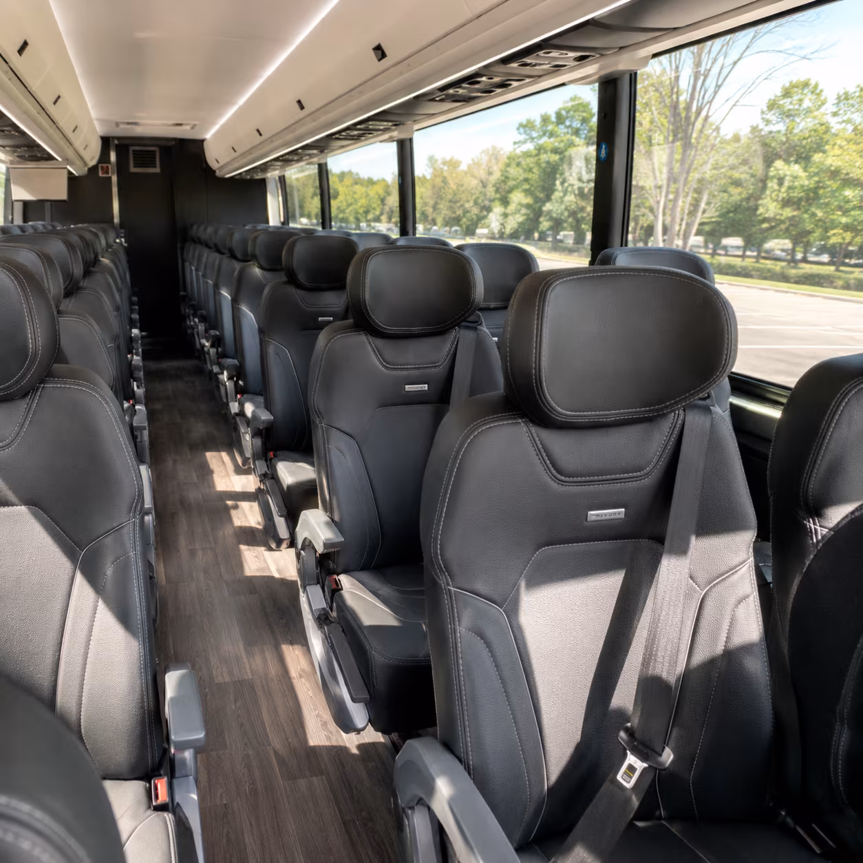 charter bus rentals for large santa monica prom groups