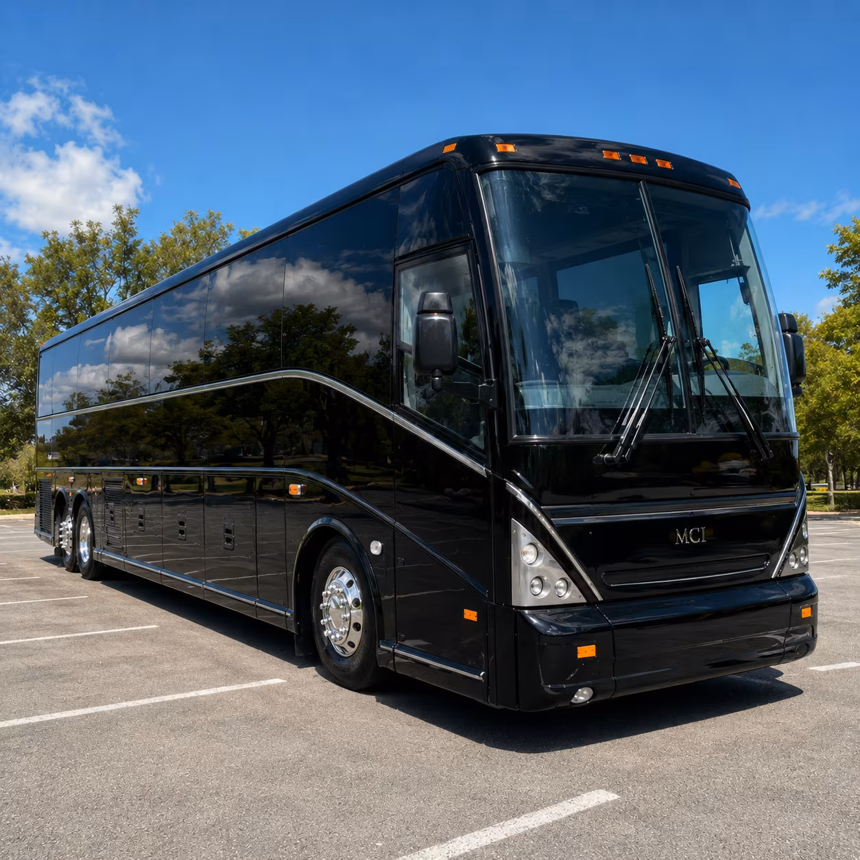 charter buses for large birthday group travel along the coast