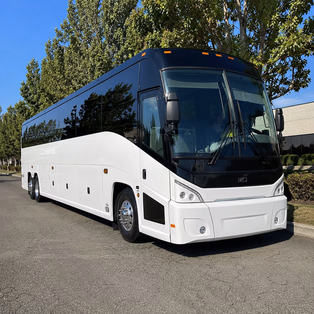 santa monica 50 passenger charter bus