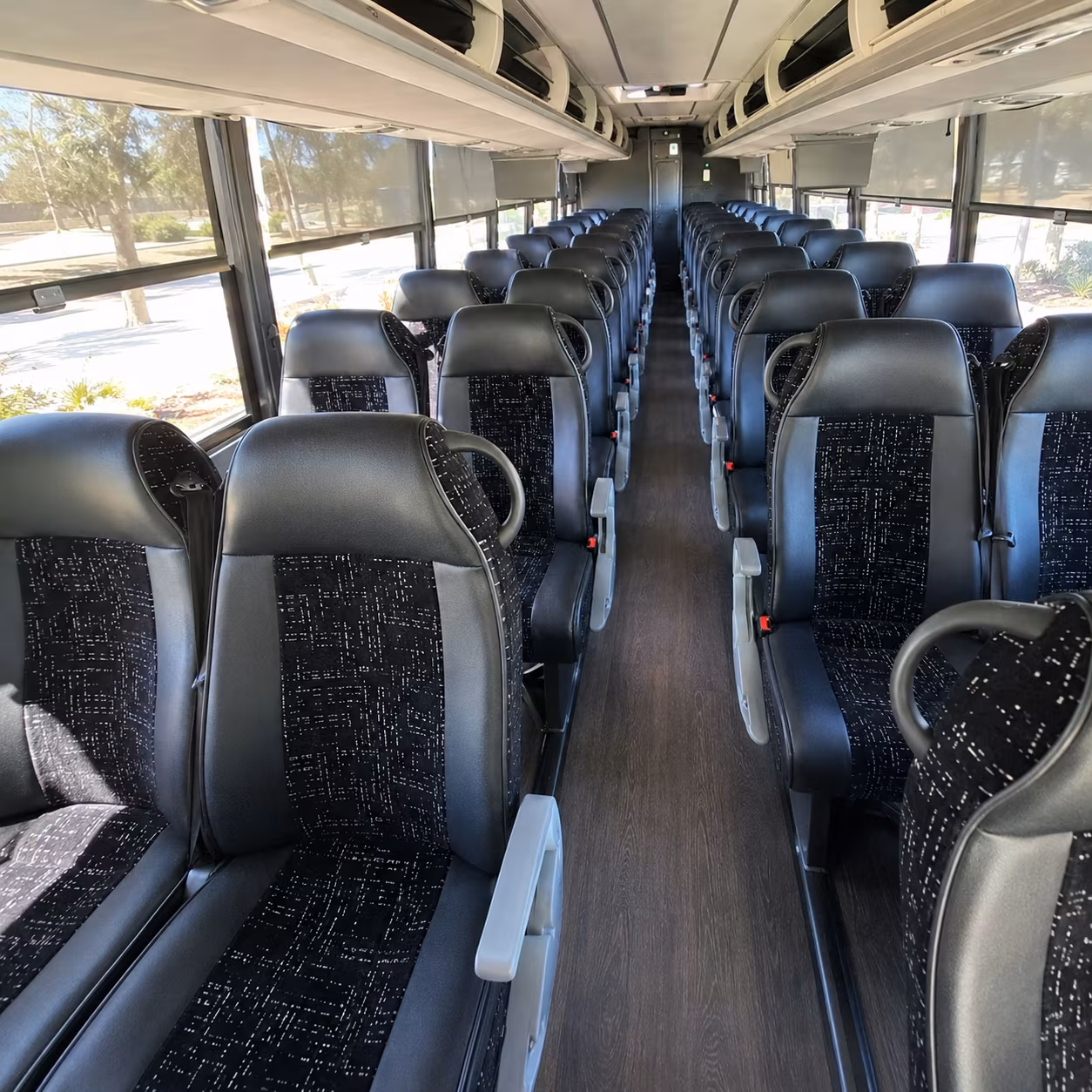 santa monica family reunion charter bus rental