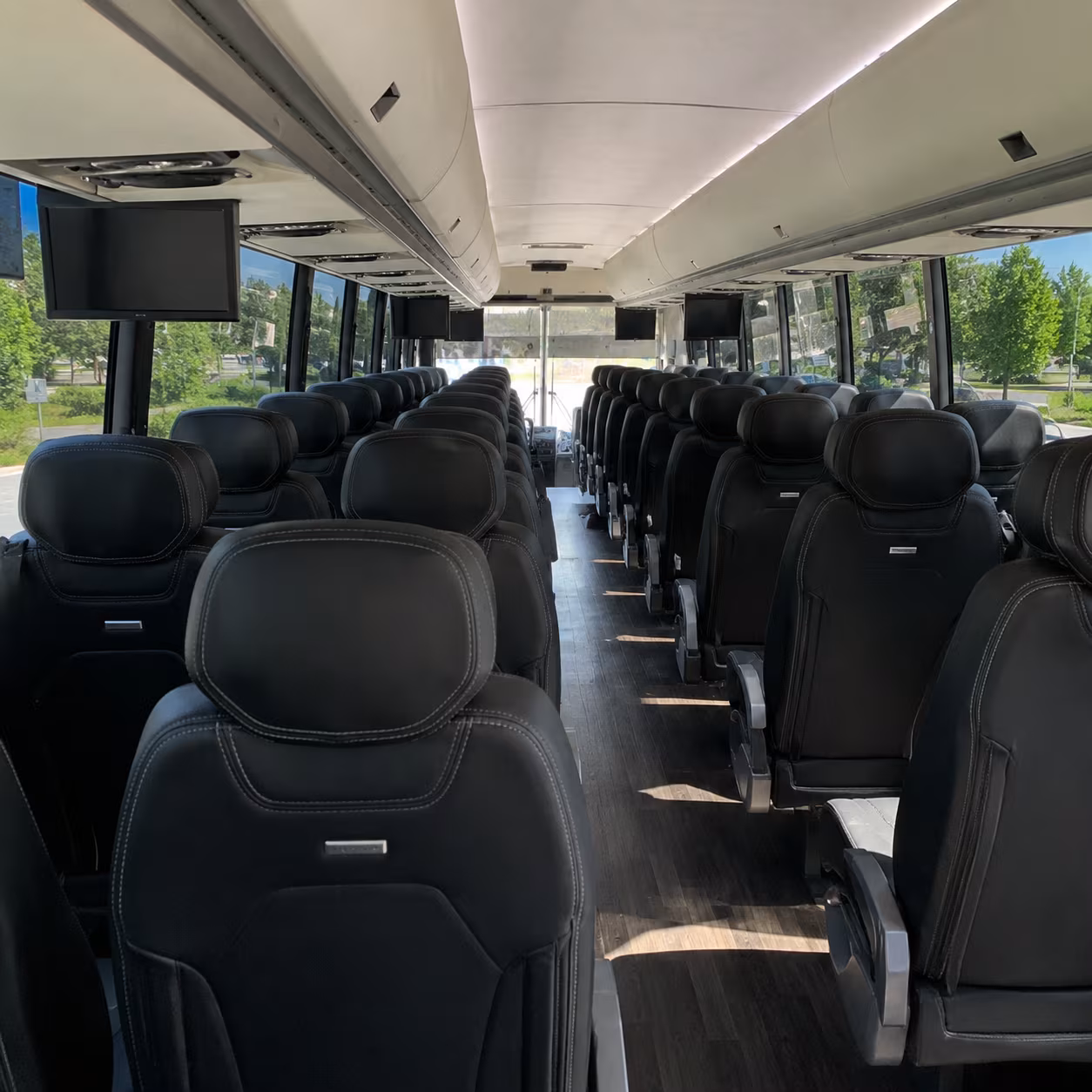 santa monica malibu film television charter bus rental