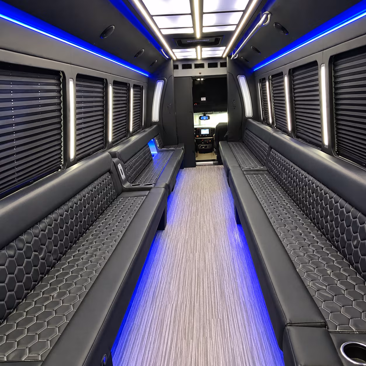 santa monica wedding party bus rental