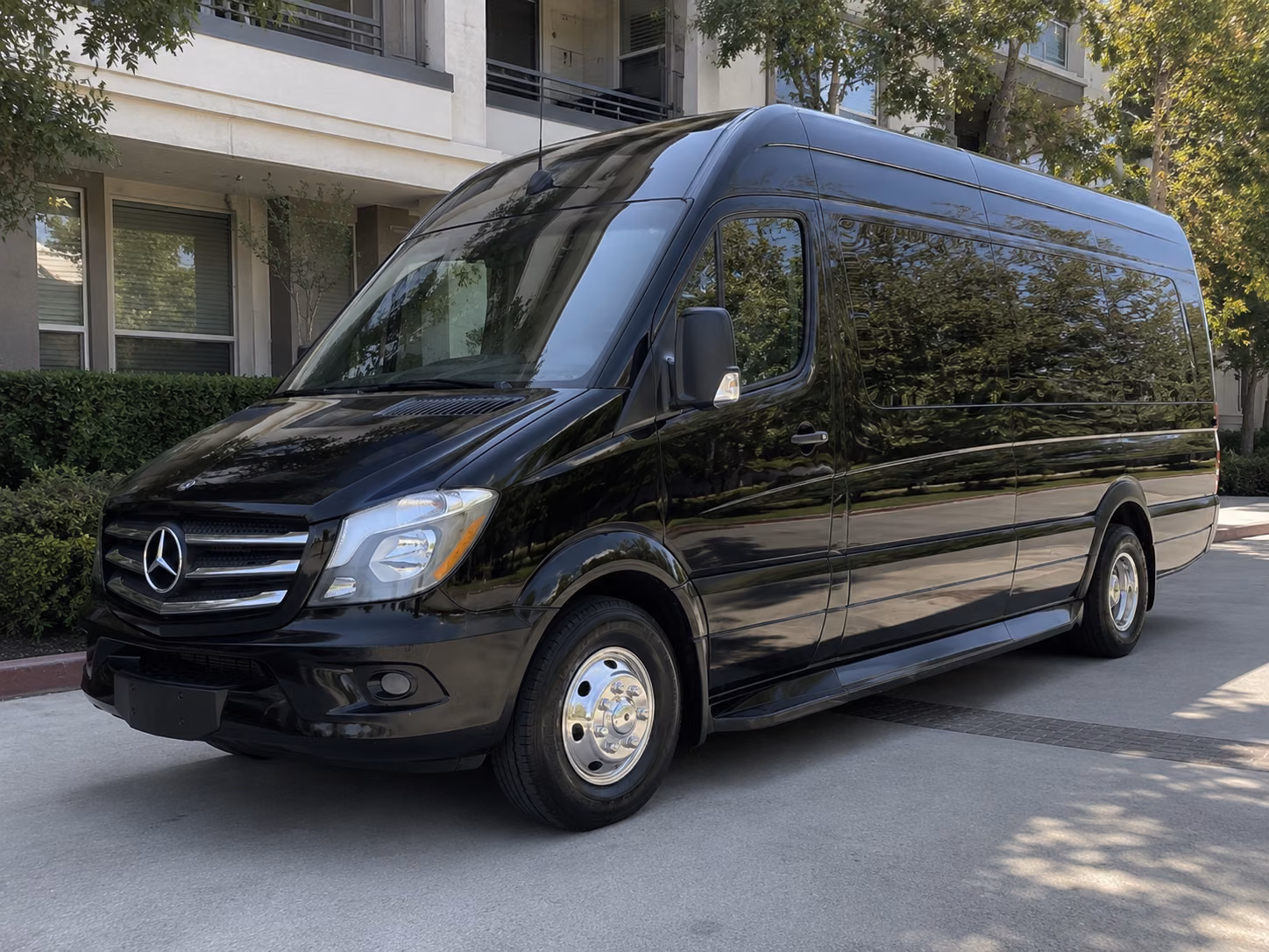 sprinter van rentals for intimate santa monica prom nights